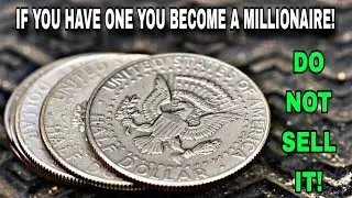 Million Dollar Half Dollar Coins! Valuable Silver Kennedy Half Dollar Coins that are worth millions!
