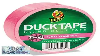 Duck Brand 1265016 Color Duct Tape Neon Pink 1.88 Inches x 15 Review