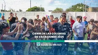 Cierre de la Colonia de Vacaciones