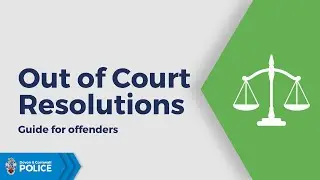 Out of Court Resolutions: Guide for offenders