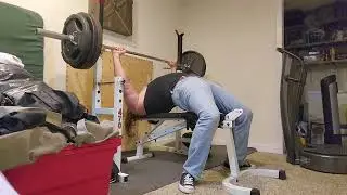  315 x 9  RAW Bench Press 