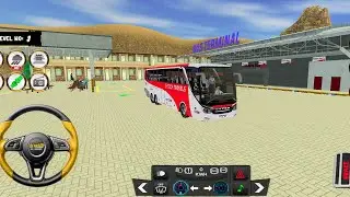 Indian Bus Simulator 3d Gameplay - Coach Bus Game Bus Driving 3D  - Multiplayer - Android gameplay