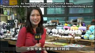 Featured on Singapore Channel 8 News &ndash; nanyanggifts: Leading the blind box trend