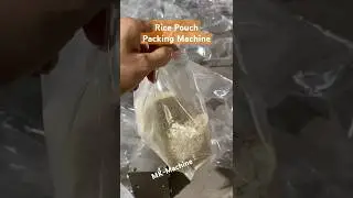 Rice Pouch Packing Machine #packagingmachine #rice #granulepackingmachine #shorts #short #machine