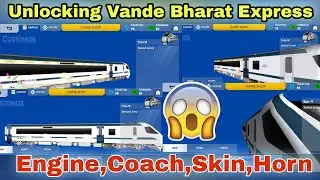 How to Build Vande Bharat Express in Indian Train Simulator | Vande Bharat Unlock |