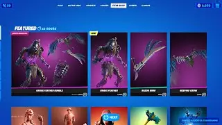 Fortnite Item Shop 3/27/2021 NEW GRAVE FEATHER BUNDLE