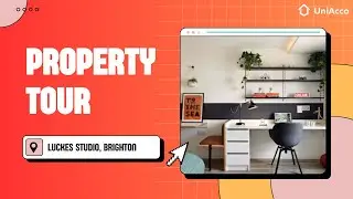 Luckes Studio Tour | Student Castle Brighton 🏠 | Luxury Private Studio Near Brighton Uni 😍