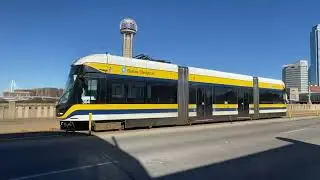 Battery Streetcars (Trams) in Dallas, Texas 2022