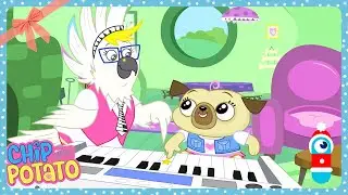 Chip and Potato - Holiday Piano Lesson | Season 1 | Watch More on Netflix | WildBrain Zoo