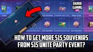 How to Get More 515 Souvenir in MLBB | 515 Login Event | Mobile Legends | MLBB