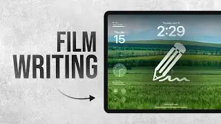 Как снимать текст на iPad (урок)