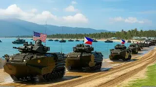 Philippines Surprised by Arrival of Dozens of US Amphibious Assault Vehicles at Subic Bay!