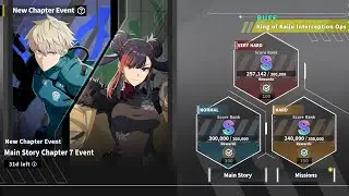 (f2p) Main Story Chapter 7 Event - very hard - Kaiju No. 8 The Game