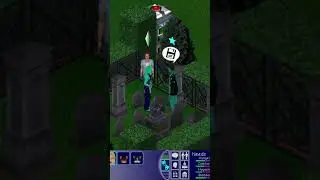 Sims turns into a ghost and interacts with other ghosts 👻 #thesims @TheSims