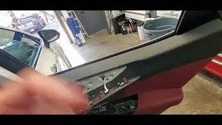 2023 Lexus NX350h rear door panel removal. Gasket removal.