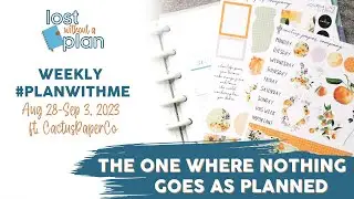 Weekly PlanWithMe | Vertical Priorities ft CactusPaperCo