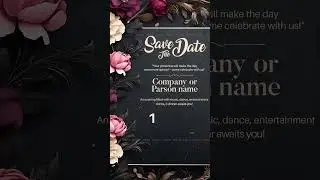 Customizable All-Event Invitation Card_V09