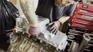 Land Rover Discovery 2, замена LS. Замена масляного поддона, модификация ветрозащитного кожуха.