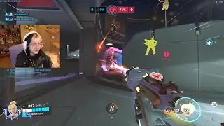 Геймплей за Аспен Джуно в Overwatch 2, 20 сезон, топ-500