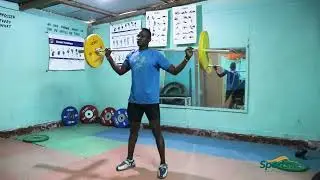 Snatch Balance - Weightlifting Tutorial - Sports Wave Africa Foundation