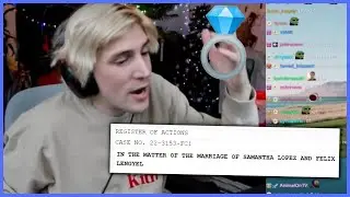 xQc addresses marriage rumors with Adept