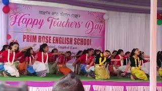 Teacher day kid's performance 🫠❤️‍🩹 | Prim Rose English School| highlights | 
