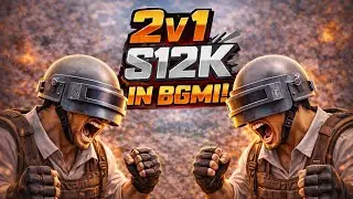 BGMI S12K 2v1 FPP