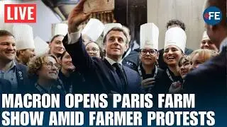 Macron LIVE: LIVE: Macron Opens Paris Farm Show Amid Farmer Protests And Historic Cattle Ban