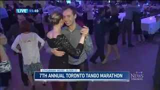 Toronto Tango Marathon live on CTV News