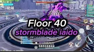 [ SEA ] stormblade iaido ⚡ | stimen vault 40 | Blue Protocol Star Resonance 