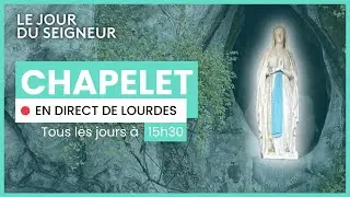Prière du Chapelet à Lourdes - 18 janvier 2026
