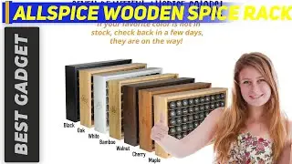 AllSpice Wooden Spice Rack Review - The Best Spice Racks in 2022