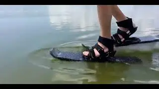 Man Walking on Water 😱 | Real Water-Walking Shoes Test | AI Spectrix #aivideo #shortvideo #shorts