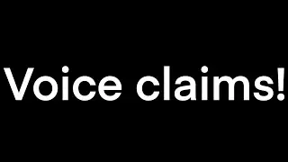 Silly voiceclaims — Wild side (yes, that old trend), but my OC voice claims.