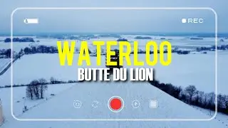 Butte du lion de Waterloo - DJI mini 4K