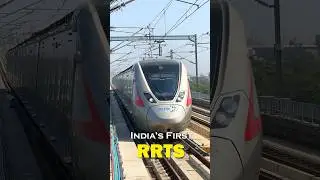 Delhi- Merrut Rapid Rail ride | India&rsquo;s First RRTS train 😍