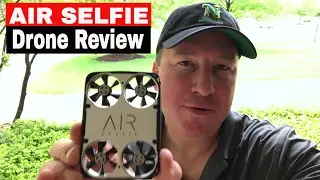 AIR SELFIE - POCKET SIZE DRONE REVIEW AND DEMONSTRATION!
