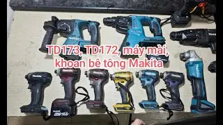 Chuyên vít TD173, TD172, máy mài góc GA408, khoan bê tông HR244, HR262, HR182 giá rẻ