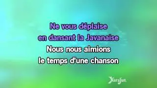 Karaoké La Javanaise - Serge Gainsbourg *