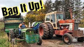 Chopping Corn 2022/Day 6/Silo's Full/Bagging Corn Silage with our New to us Ag Bagger!