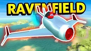 ALIEN SPACESHIP GOES LIGHT SPEED IN RAVENFIELD (Ravenfield Funny Gameplay)