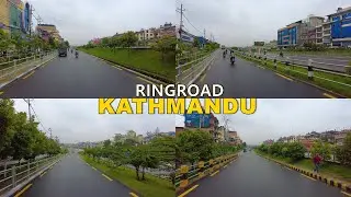 Brand NEW Pitch Road in Capital of NEPAL🇳🇵 - 4K RINGROAD 😳 can't believe this is Nepal !! July 2023