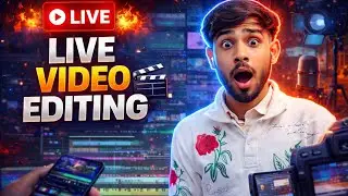 🎬 Mobile Se Pro Editing LIVE 😱 #livevidio