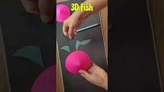 3D Fish | Fish Craft | Colorful Fish | #3dcraft #fishcraft