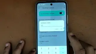 Motorola G35 5G DPI Option On (Sensitivity Increase) Freefire BGMI
