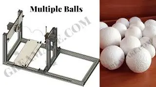 STYROTO Style the Styrofoam to any desired shape using rotating wire - Thermocol Ball making Machine