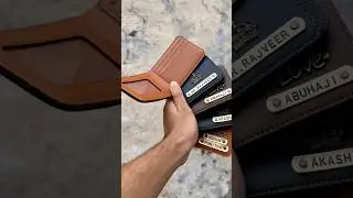 Name wallet /WhatsApp: 9207463929 / Free delivery 🇮🇳 / insta: @fontana__craft / Custom wallet