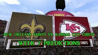 NEW ORLEANS SAINTS VS. KANSAS CITY CHIEFS PREDICTIONS | #NFL WEEK 7 | FULL GAME