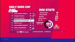 Daily Duos Cup Highlights ( Top 12 )