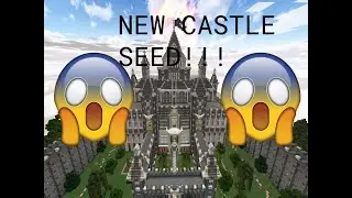 (PC,BE,PE,JAVA)NEW CASTLE SEED MINECRAFT ITS CRAZY